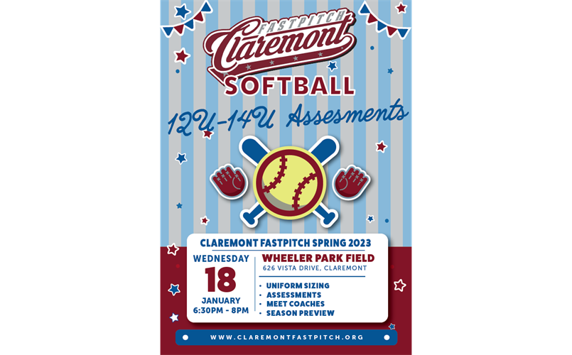 Spring 2023 12U/14U Makeup Assessment