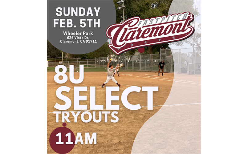 Claremont Select 8U Tryouts