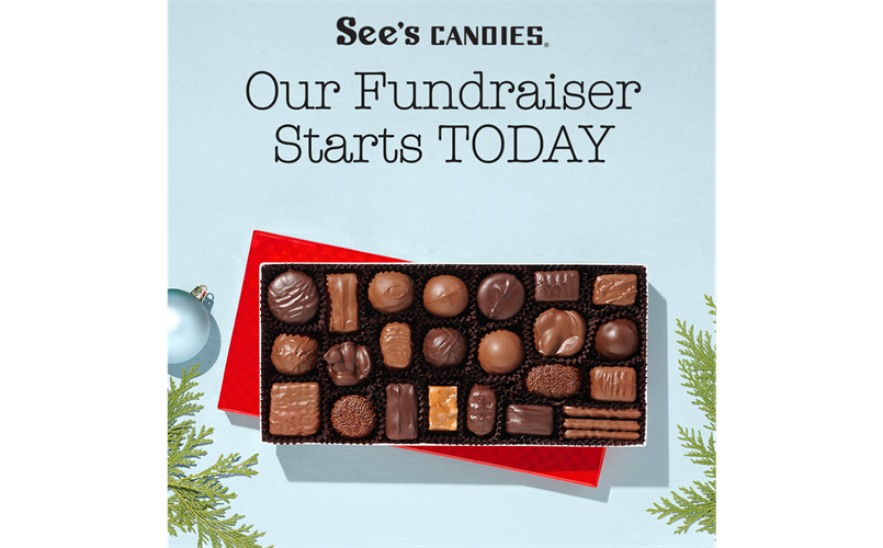 Our See's Candy Fundraiser Starts TODAY